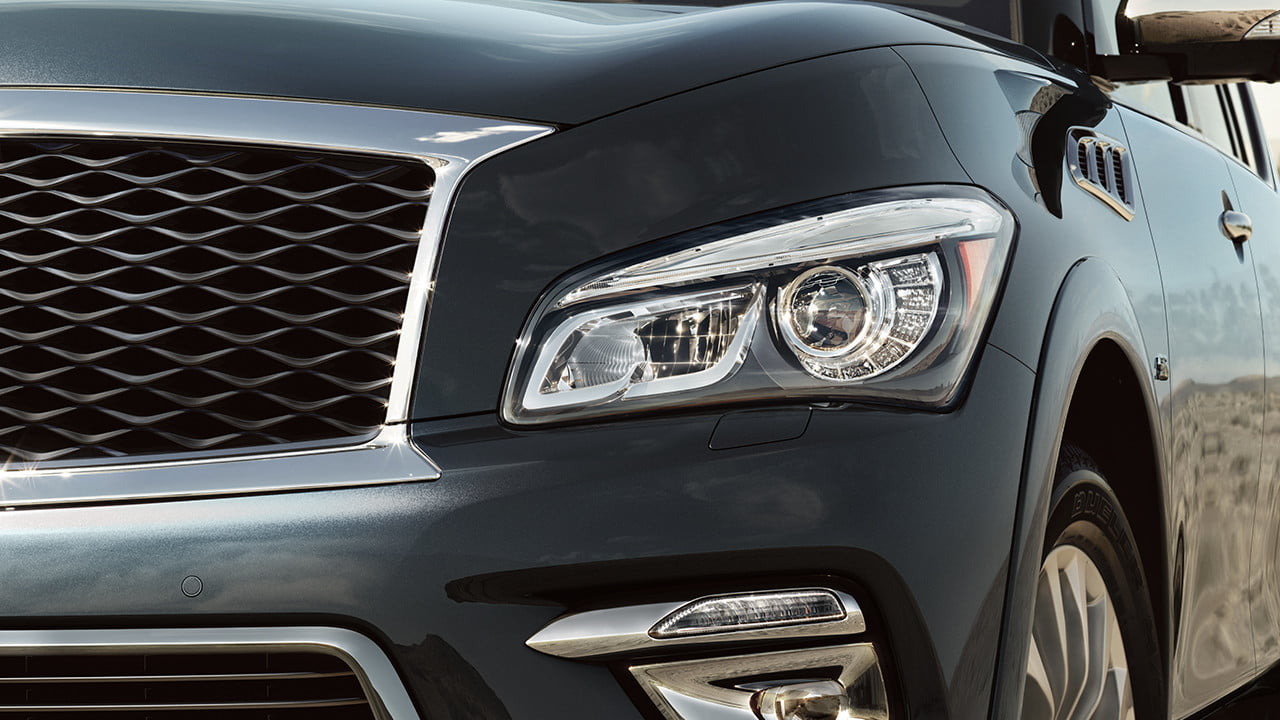 英菲尼迪qx80专题2017外部前大灯原创