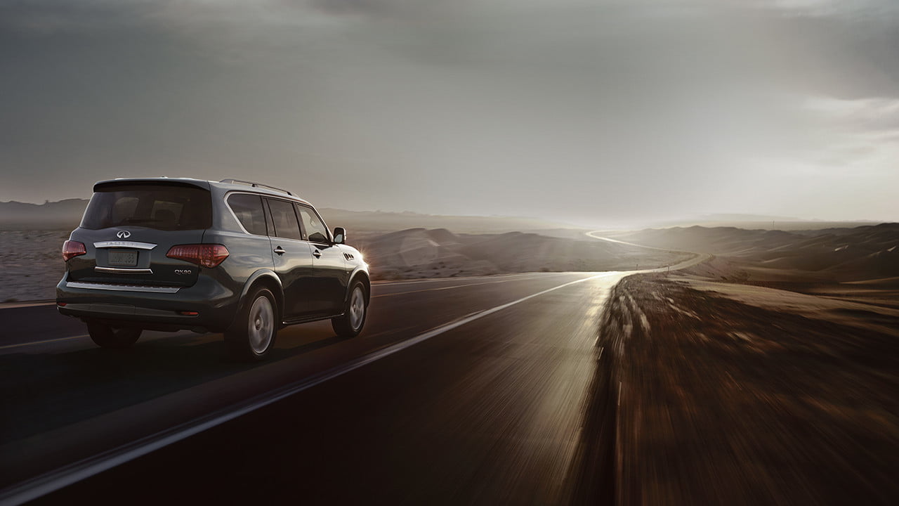 英菲尼迪qx80专题2017外部后方原始