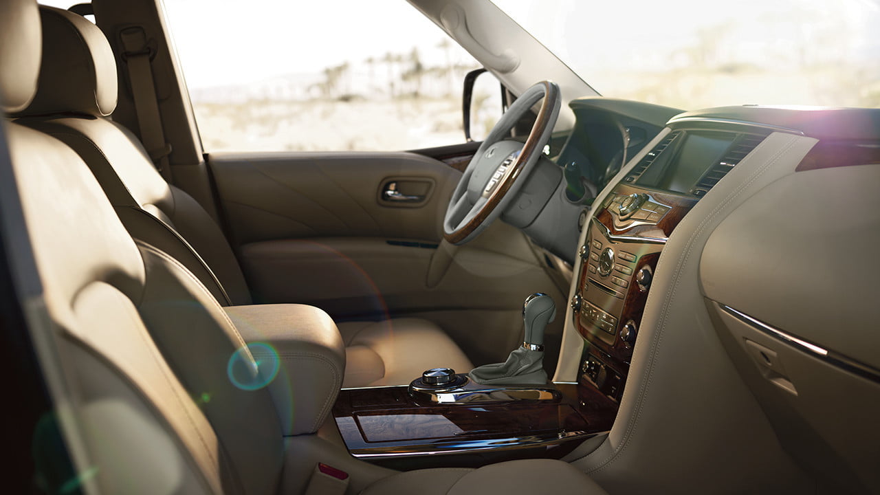 英菲尼迪qx80专题2017内饰dash原创