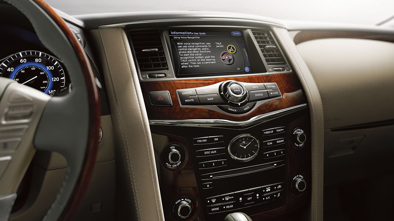 英菲尼迪qx80专论2017室内导航原创