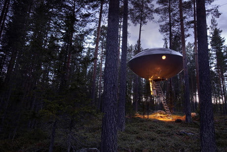UFO,Travel,Sweden,TreeHotel,
