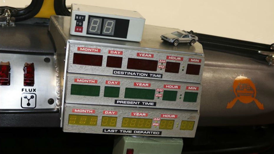 回到未来的大众巴士控制台