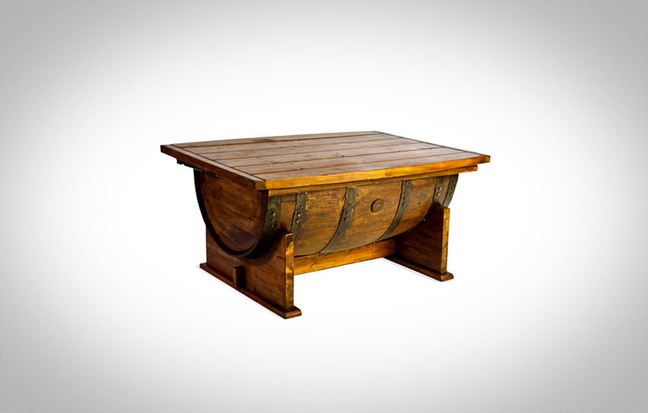 遗产手工制作的咖啡桌