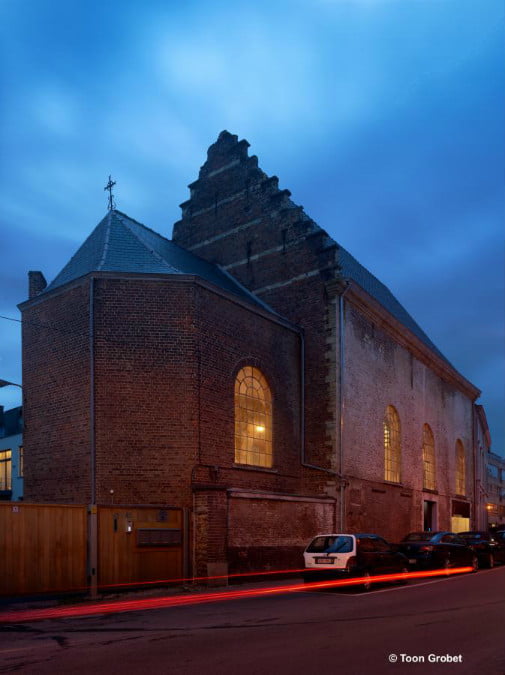 Klaarchitectuur极简主义者kapel翻修了038 toon grobet教堂