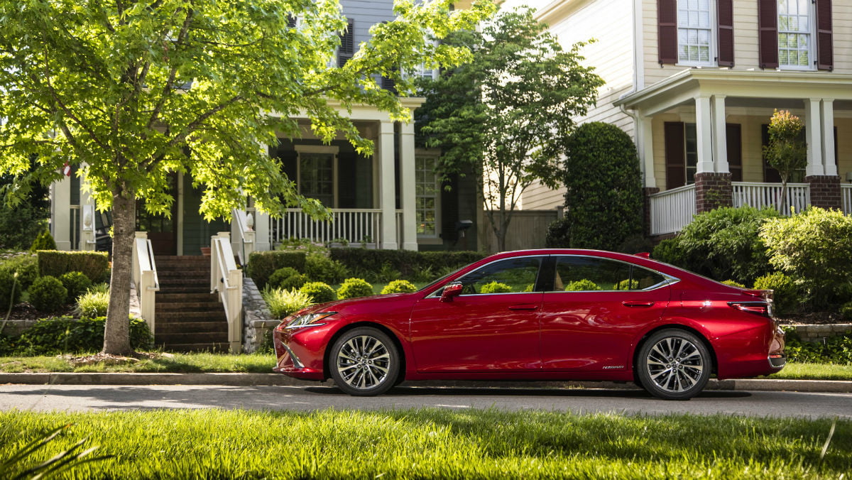 2019雷克萨斯评论300h云母红