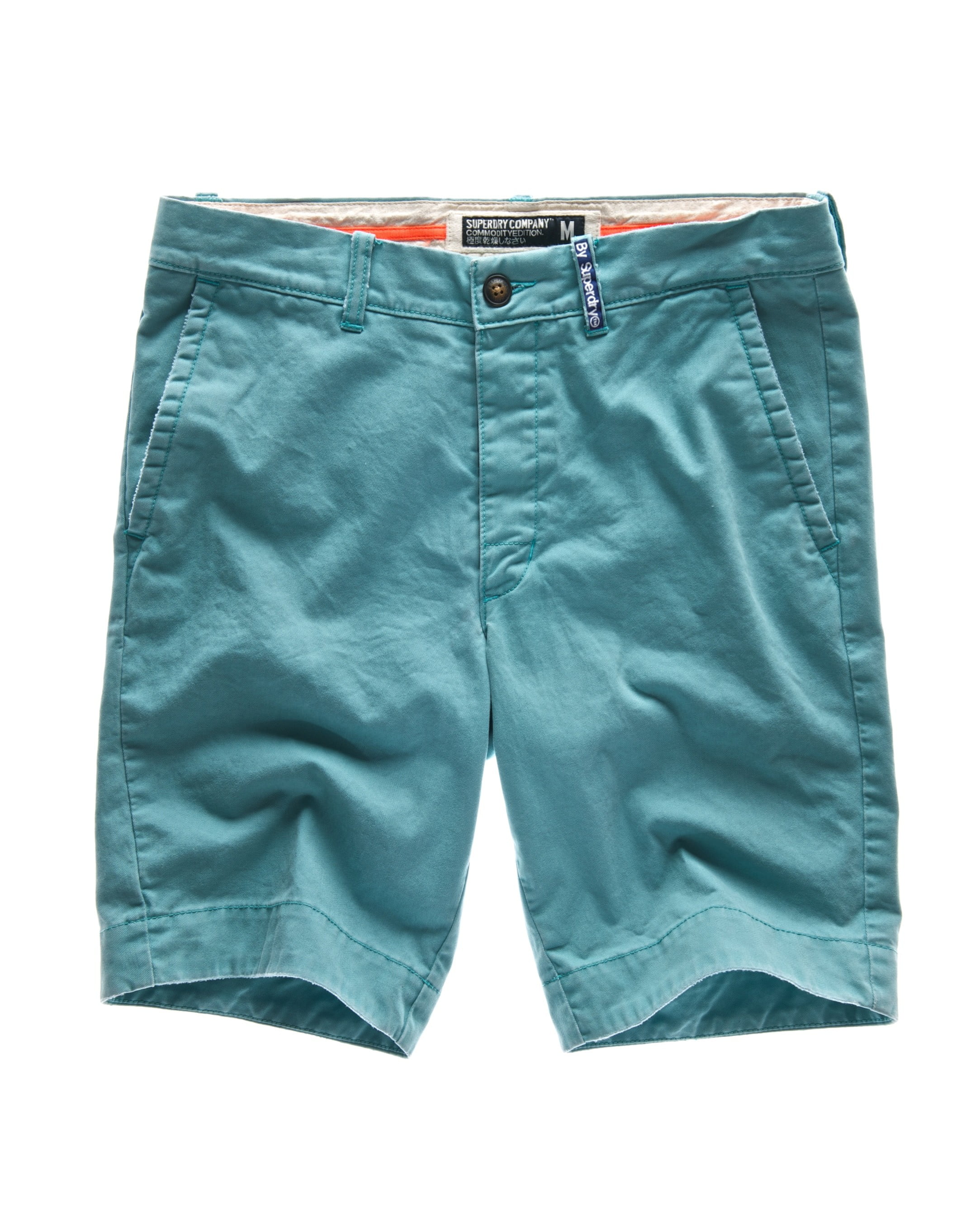 Whats包阵亡将士纪念日周末Superdry商品Chino Short City Aqua