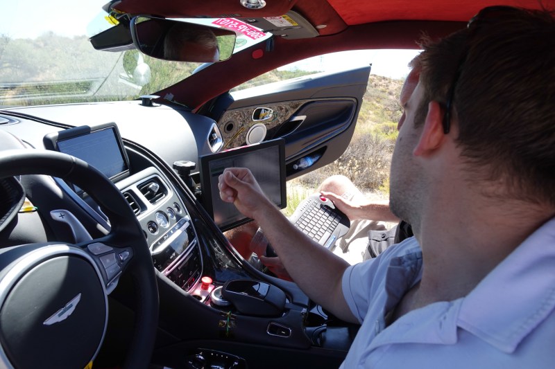 Aston MartinDB11热电测试