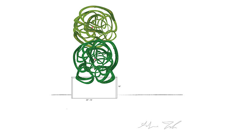 混凝土树礁圈Evelyn Tickle