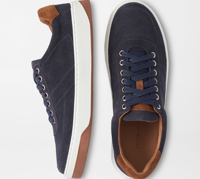 Peter Millar虚拟SuedeSneaker