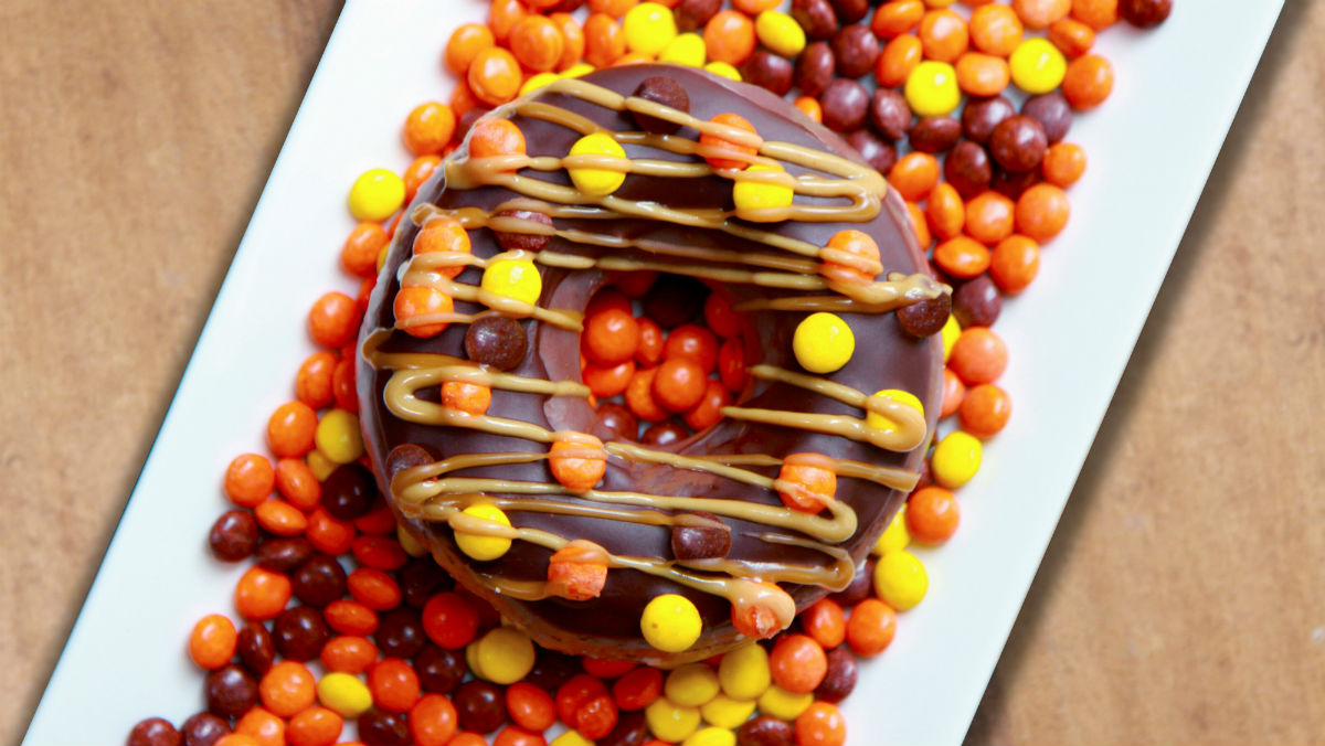 KrispyKreme Reese疯狂Doughnut