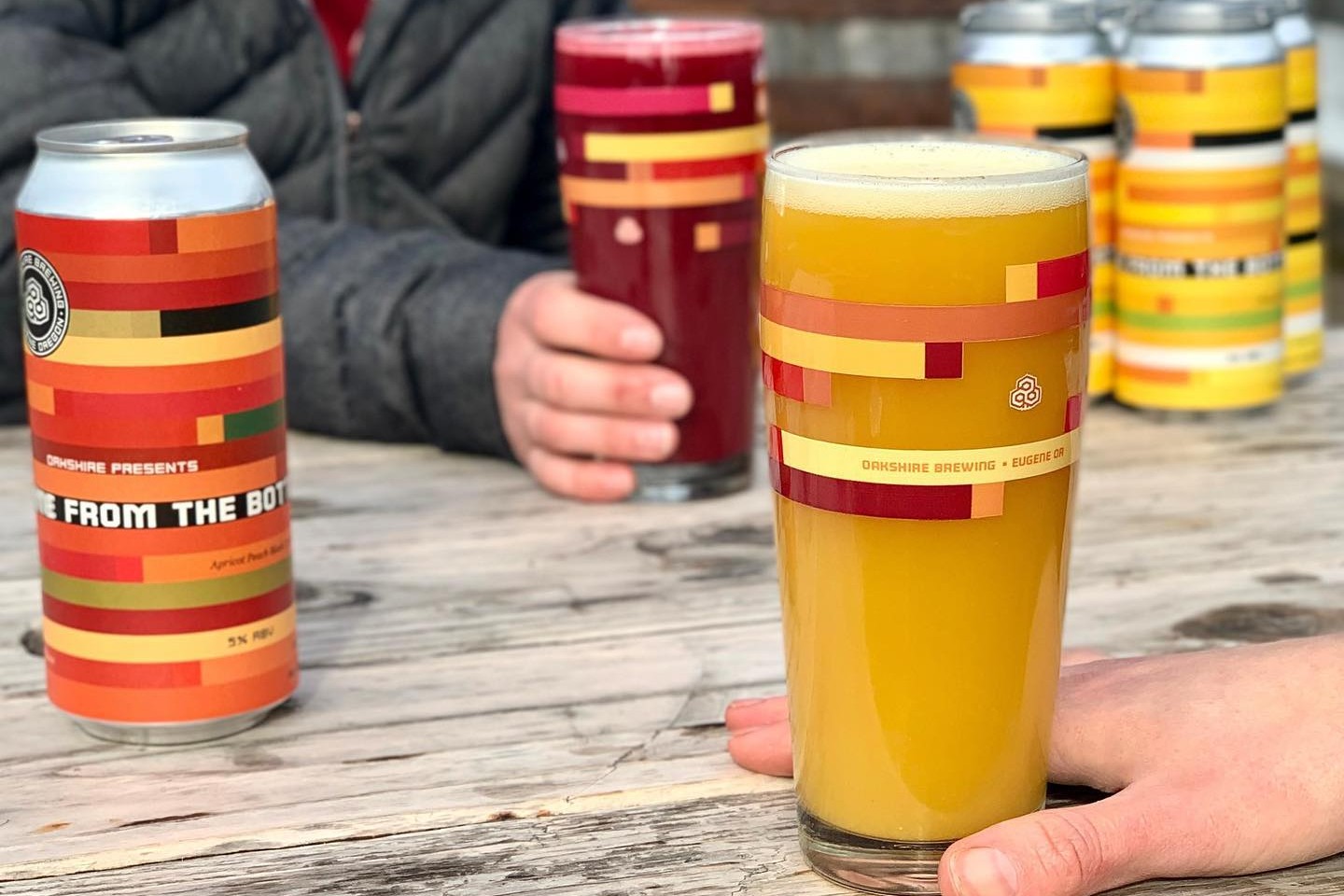 Oakshire滑动苏尔啤酒表