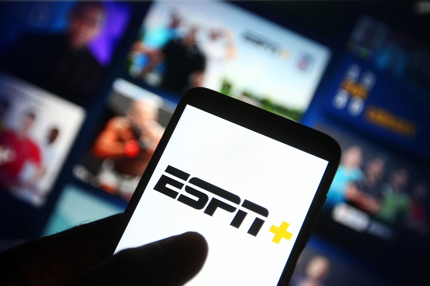 ESPN加智能手机标识