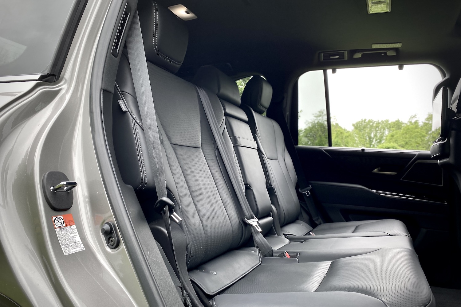 2022LexusLX600二排座次自客运SUV