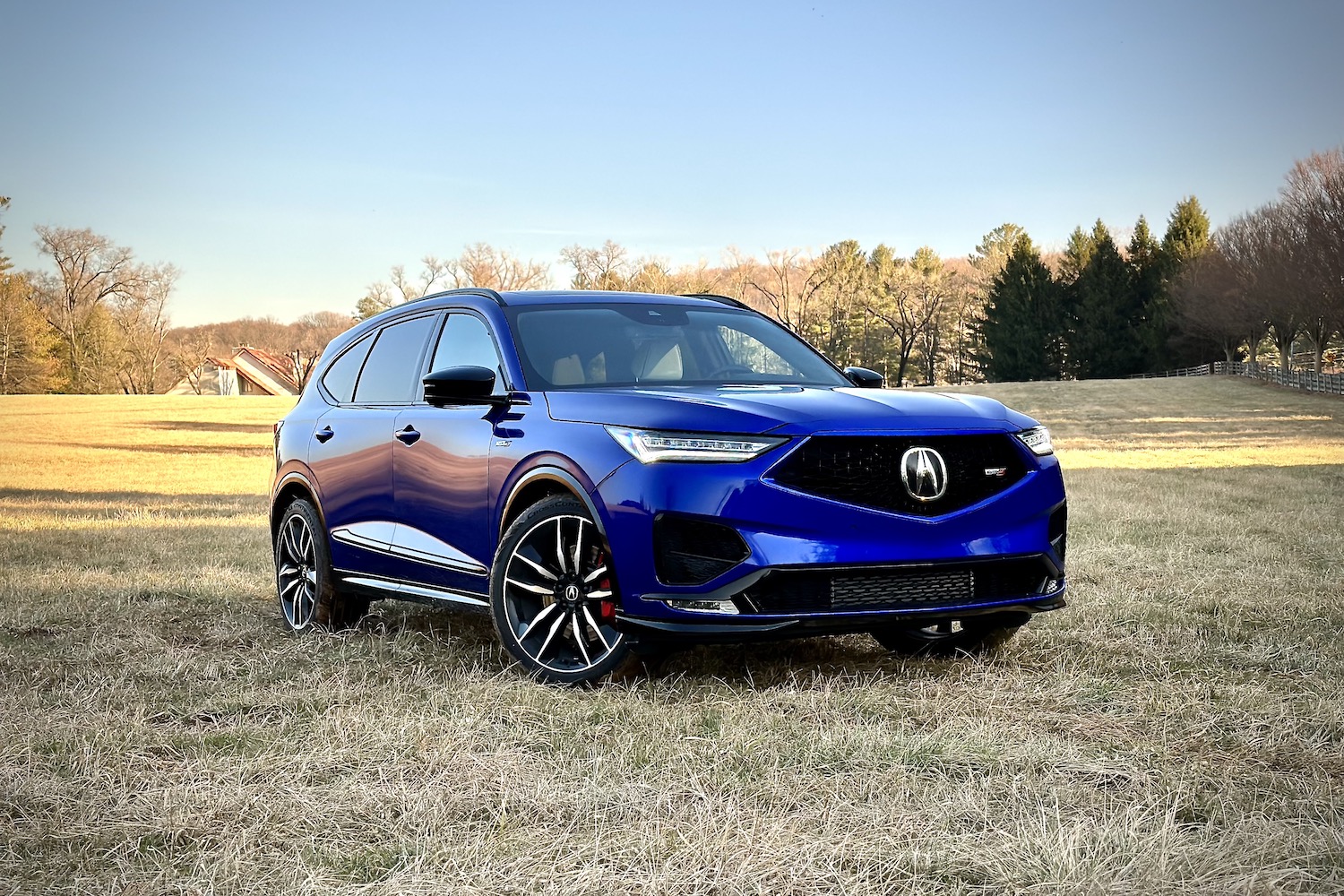 2022AcuraMDX类型S前端角