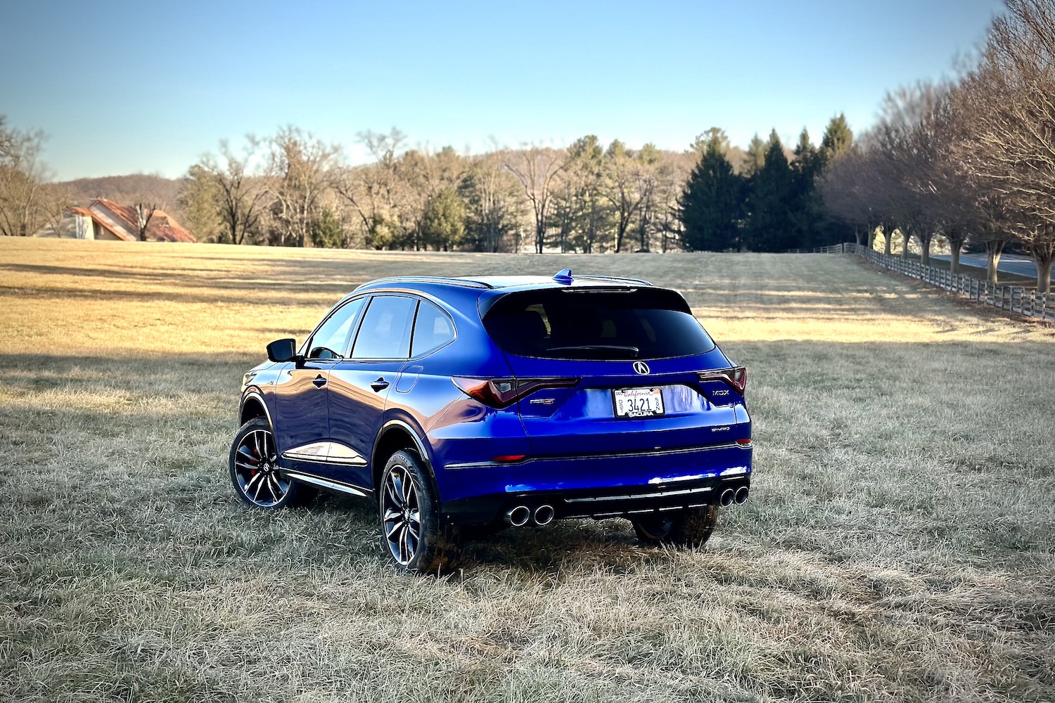 2022AcuraMDX型后端角