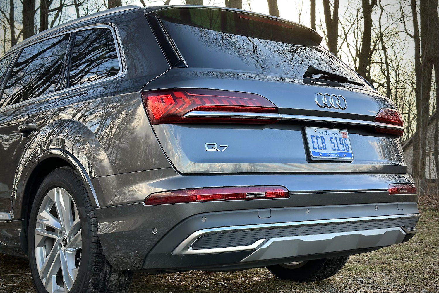后端关闭2022AudiQ7Prestige停树前