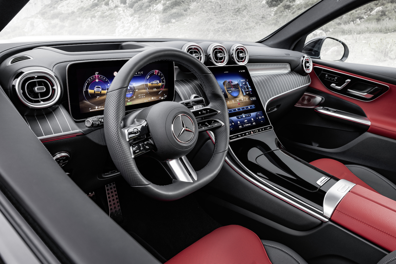 近距离方向盘2023Mercedes-BenzGLC