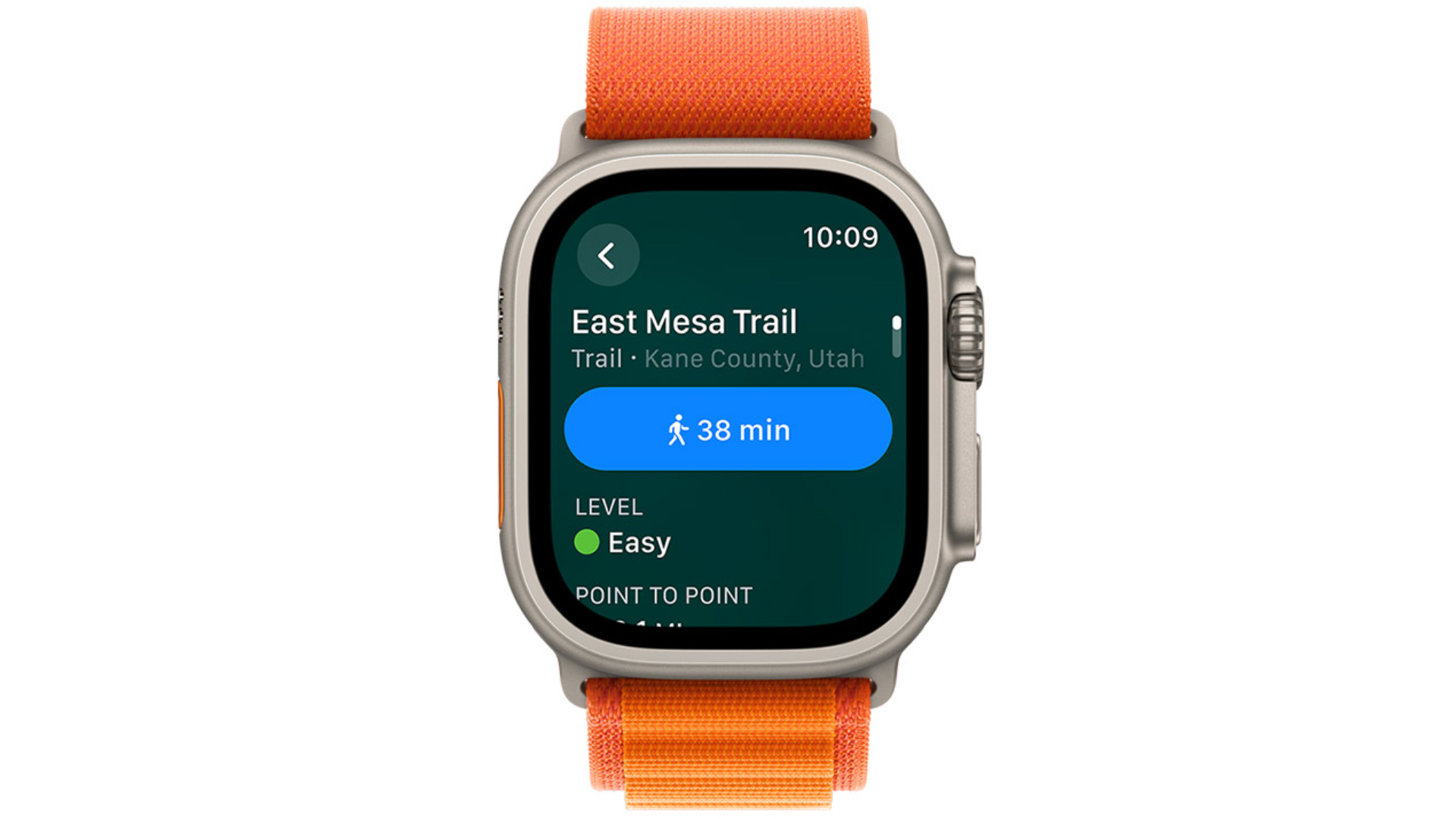 apple watchOS10显示最新徒步信息