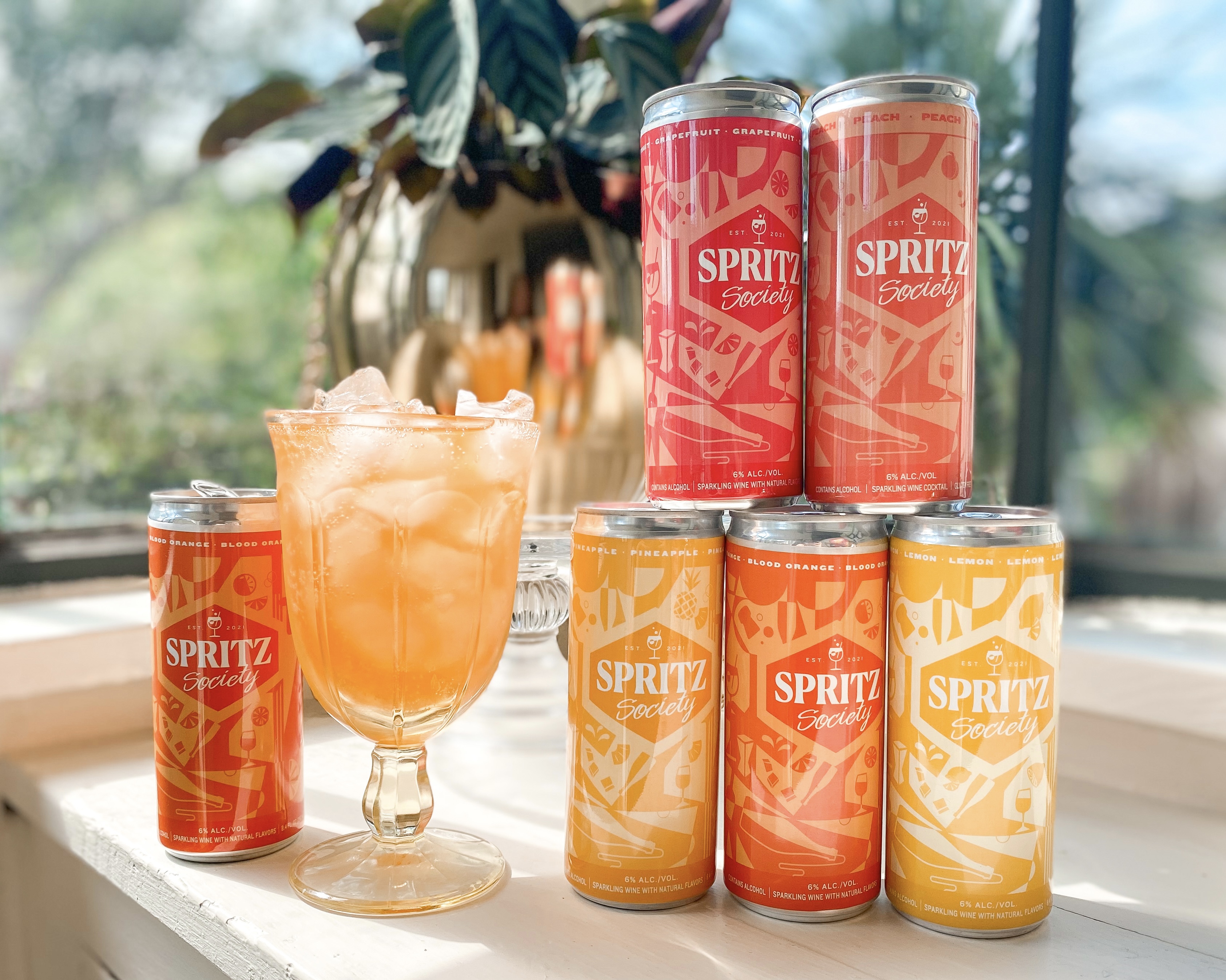 斯普里茨学会sparkling鸡尾酒