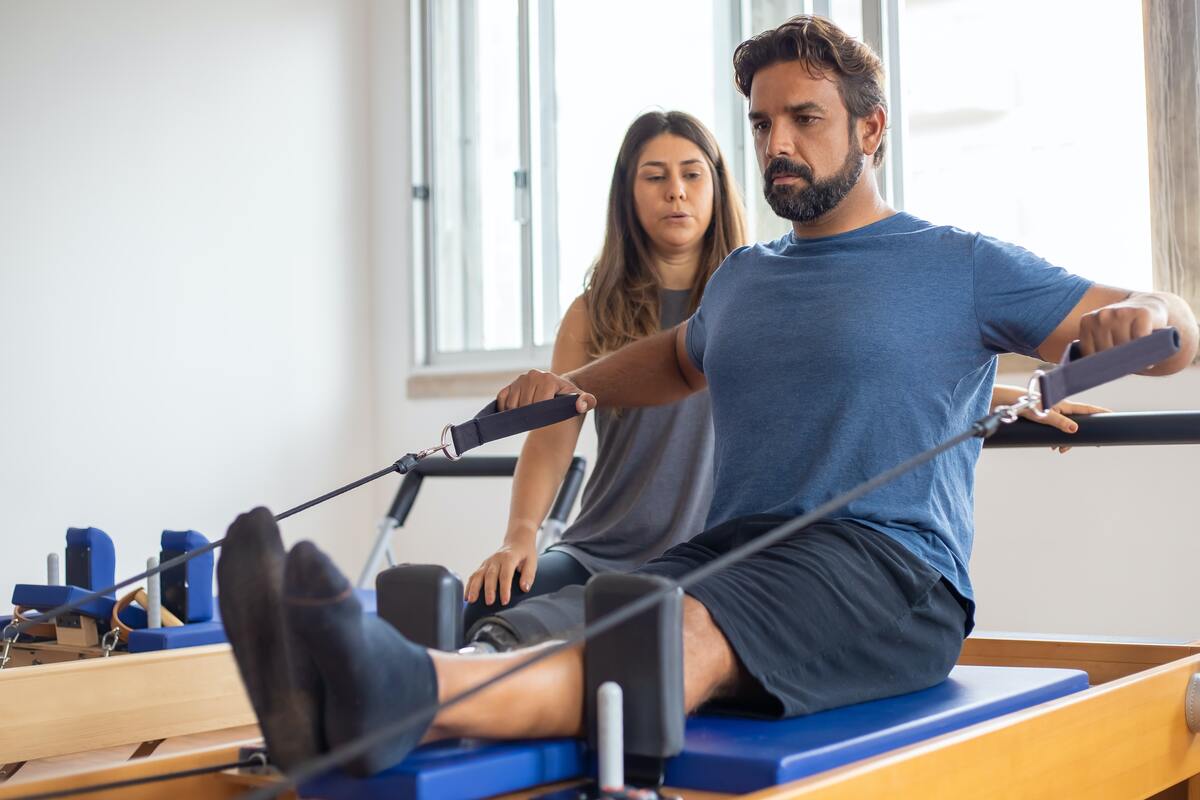 人使用Pilates重构