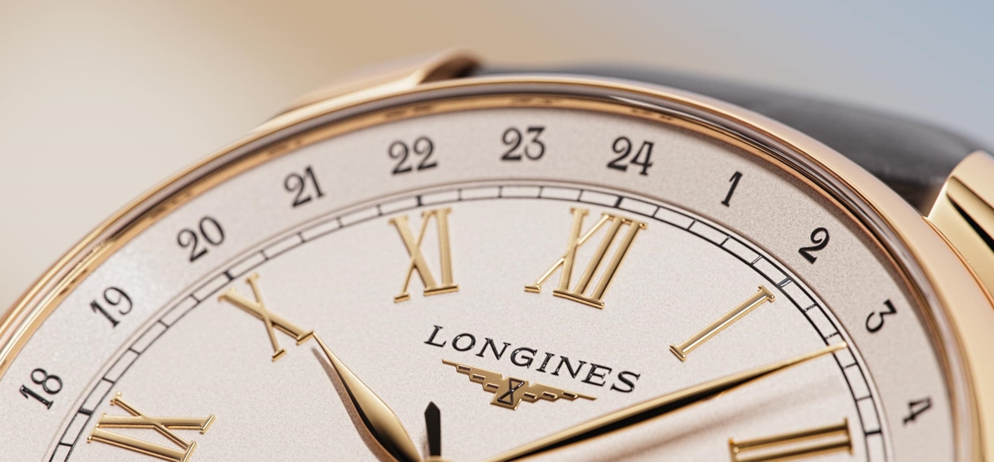 Longines主文集合GMT黄金脸
