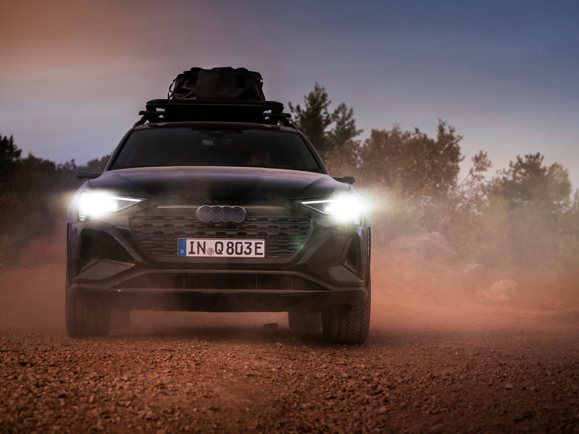 2024AudiQ8e-tron版达卡开通沙漠路直通查看器