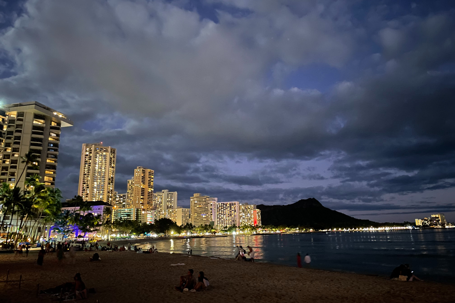 夜间火奴鲁鲁