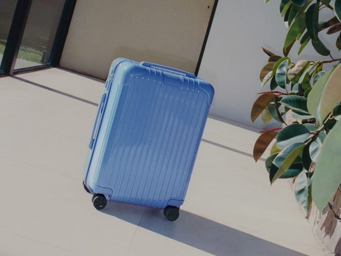 里莫瓦海蓝行李贴外厂
