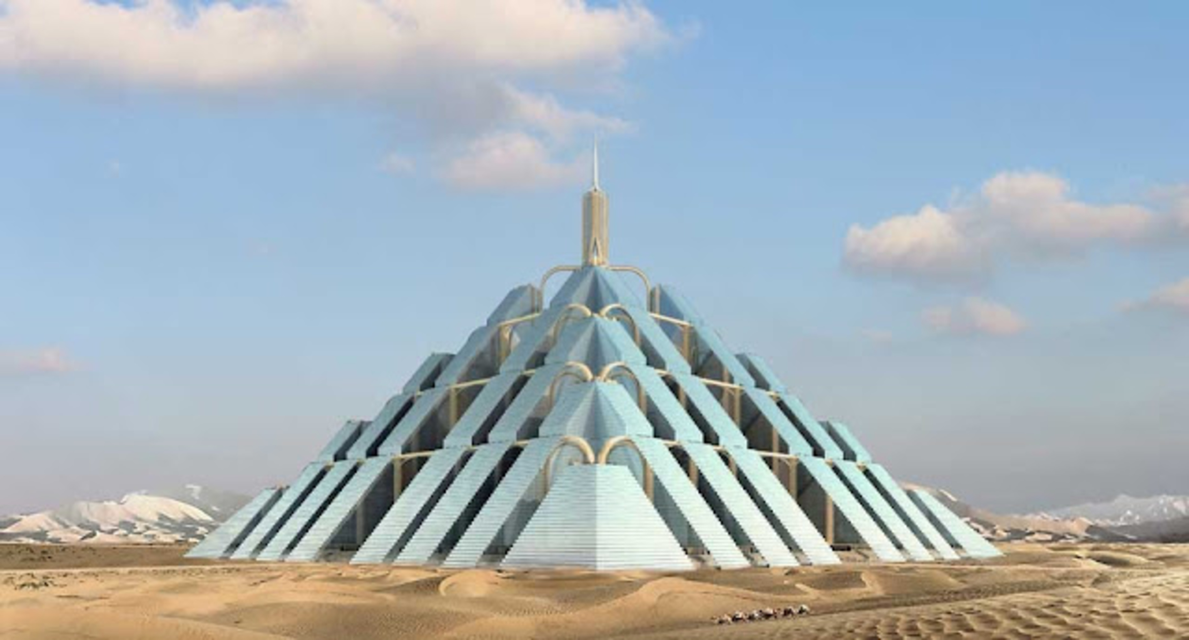 Ziggurat金字塔迪拜